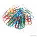 Honbay 36pcs Colorful Large Paper Clips Office Supply Accessories Multicolor Bookmark - B0754JTCBC