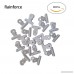 Metal Bulldog Clips 1.5 Inches Pack of 30 (White) - B07BD1R1WL