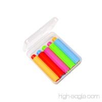 5 Pack Adjustable Chalk Clip Chalk Holder for Teachers Kids School Office Drawing Board  5 Color  3.7" x 0.6" - B07DF5NSZY