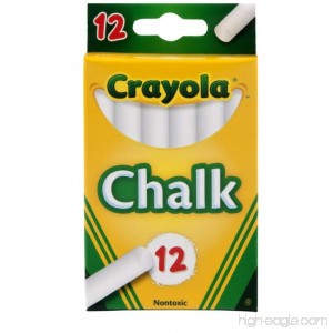 Crayola White Chalk 12 Ea (Pack Of 36) - B00N141C40