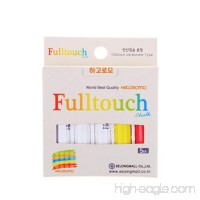 Hagoromo Fulltouch 3-Color Mix Chalk (Small Package) 1Box (5pcs) White  Red  Yellow - B01HDNVH12