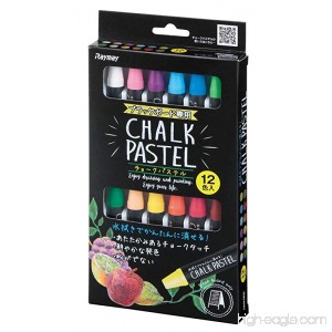 No powder! Chalk for blackboard 12 colors - B071CL24WD