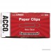 ACCO Economy Jumbo Paper Clips Non-skid Finish Jumbo Size 1-7/8 1000 units (100 / box 10 / pack) (72585) - B0017TJ9BY
