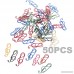 BCP 50PCS Random Color Musical Notes Style Metal Cute Paper Clips - B01JKNOS64