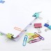 JPSOR Colored Binder Clips Paper Clamp Clips Paper Clips Assorted (Multi) - B07C7G17SH