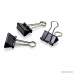 Officemate Small Binder Clips Black 12 Boxes of 1 Dozen Each (144 Total) (99020) - B001HBIPDK