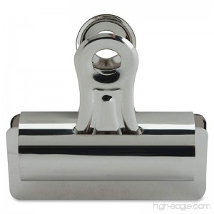 Sparco Bulldog Clip 1 Inches Cap Size 4 3 Inches Wide 12 per Box Silver (SPR58503) - B004XN6HNO