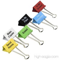 Top Notch Teacher Products Things to Do Binder Clips (6 Pack)  2" - B004K4F80E