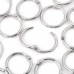 20PCS Hinged Segment Rings 3 Sizes Metal Hinged Ring Book Binder Split Key Rings Album Scrapbook Loose Leaf Clip(38mm) - B07FCLR3WJ