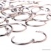 COSMOS 50 Pcs Metal Book Rings Loose Leaf Binder Rings 1 Inch Key Chain Key Rings - B0784W2RKB