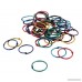 Hygloss Products Book Rings – 1-1/4 Inch Assorted Colored Steel Binder Rings 50 Pack - B00BBGHBE0