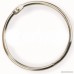 Loose Leaf Binder Rings Book Ring 1 Inch Diameter Silver 50 per Box - B075VNTCBP