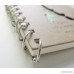 Rannb 100pcs 15mm/0.6 inch Diameter Nickel Plated Mini Loose Leaf Book Ring Binder Ring Silver Tone for Album Photo Paper Book - B07DWRG9CN