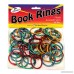 The Classics 1-Inch Diameter 50 Count Book Rings in Assorted Bright Colors (TPG-189) - B008RNE4W2