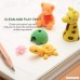 Acekid Animal Erasers for Kids 30pcs Japanese Pencil Erasers Set Cute Mini Puzzle Eraser Toys for Novelty Party and School Supplies - B071W2SF4D