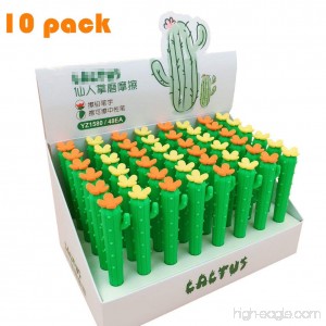 FANCYLEO Cartoon Cactus Erasers 10 Pack Pencil Eraser Set Puzzle Gel Pen Eraser Toys for Novelty Party and School Supplies Random - B07DLRF763