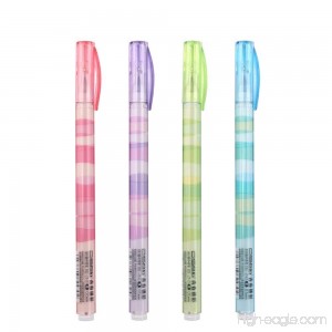 Gel pen Fresh color 0.5mm ballpoint Black ink pens for writing Stationery pencil Office school supplies - B07C7LDFZC