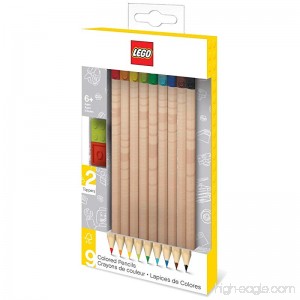 LEGO Colored Pencil With Brick Toppers - B015FM2FOG
