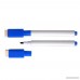 Rewritable White Board Dry Erase Markers Pens With Eraser Cap (pack of 10) (Blue) - B01N8OFZ9E