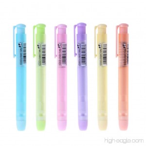 SHNUM Pen Style Eraser （4pcs）- Retractable Eraser - Kids School Supplies Student - B07F3S837Z