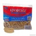 Alliance Rubber 00721 Advantage Rubber Bands Size #32 1/2 lb Bag Contains Approx. 350 Bands (3 x 1/8 Natural Crepe) - B01FZKJQM2