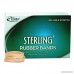Alliance Rubber 24625 Sterling Rubber Bands Size #62 1 lb Box Contains Approx. 600 Bands (2 1/2 x 1/4 Natural Crepe) - B001CY0HLA