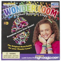 Beadery Wonder Loom Rubber Bands And Clips Refill Set - B00JFZW7GG