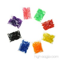 Colorful Rubber Bands  Assorted 8 Bright Colors Fire Bands for Kids Crafts Office  400 Pieces by ZXSWEET - B075FNRXNW