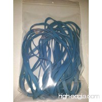 Trash can rubber bands: Big Blue Band 17" fits up to 56 gallon trash can 10 count - B00CGMQ6JO