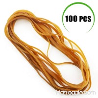Weoxpr 100 Pcs 8" Large Rubber Bands Trash Can Band Elastic Bands for Office Supply  Trash Can  File Folders  Cat Litter Box - B07FK9DN31