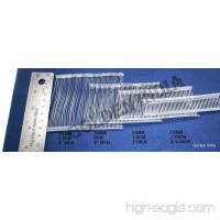 1000 White Tag Gun Barbs ( Fasteners ) Size 25mm (1" ) For Any Standard Price Labels Clothing Tagging Attachers - B00D0JF3Z0