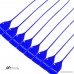 BFSeals Brand Industrial Pull-Tight Security Seal 15 100 Pcs numbered blue color 15 inches tail - B078WWX78K