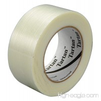 3M Filament Tape 8934 Clear  48 mm x 55 m  Conveniently Packaged (Pack of 1) - B00AQ2965C