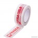AGU Warning Fragile Tape-Handle with Care Packing Printing Tape-2 Inch x 330 Feet (110 Yards) -1 Roll - B06Y3TYPC1