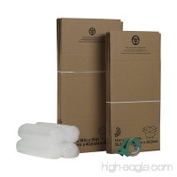 Duck Brand Moving Kit with 12 Boxes  4 Rolls Bubble Wrap  1 Roll HD Clear Packing Tape (280640) - B005C95N1K