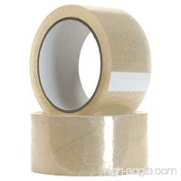 Extra Wide Clear Packing Tape  Pack of 2 Rolls  Extra Wide Extra Sticky Extra Value Packing Tape Roll Refill  2.83 Inch Wide X 109.3 Yard long each Roll Great for moving boxes storage and shipping - B07CHTYTTH