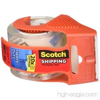 Scotch Heavy Duty Shipping Packaging Tape  1.88 Inch x 800 Inch  Clear (Pack of 4) - B00JKT5MKA