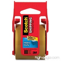 Scotch Heavy Duty Shipping Packaging Tape  1.88 Inch x 800 Inch  [Tan] (Pack of 4) - B00N2HX7V2