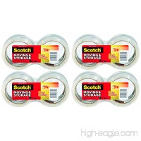 Scotch Long Lasting Moving & Storage Packaging Tape  1.88 Inches x 54.6 Yards  8 Rolls (3650) - B00X5Z1ZQA