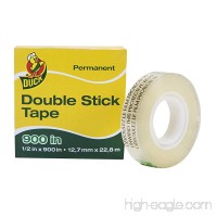 Duck Brand Permanent Double Stick Tape Refill Roll  1/2-Inch x 900 Inches  Clear  Single Roll (1081698) - B002JGISM0