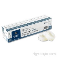 Invisible Tape  1 Core  3/4x1000  12/PK  Clear (BSN32953) - B0030FCG1S