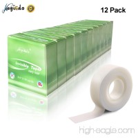 Magicdo Invisible Tape Set  Writable and Tearable  Boxed (3/4 inch x 38 Yards x 12 Rolls  1" Core) - B07CKNVH9H