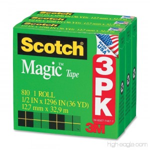 MMM810H3 - Scotch Magic Tape Refill - B004E3HWUU