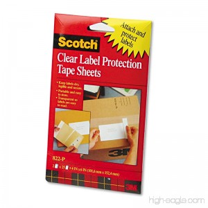 MMM822P - Scotch ScotchPad Label Protection Tape Pads - B005ENF3NW