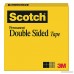 Scotch Brand Double Sided Tape Narrow Width 1/2 x 900 Inches Boxed (665) - B00006IF60