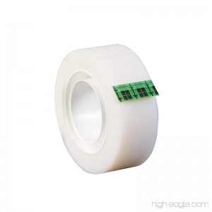 Scotch Brand Magic Greener Tape Made with Eco-Friendly Material Matte Finish Photo-Safe Engineered for Office and Home Use Standard Width 3/4 x 900 Inches Boxed 6 Rolls (812-6P) - B004Z4E864
