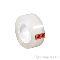 Scotch Brand Transparent Tape  Versatile  Engineered for Office and Home Use  Trusted Favorite  Clear Finish  1/2 x 1296 Inches  Boxed (600) - B00006IF5V