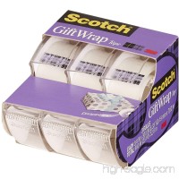Scotch Gift Wrap Tape  3/4 x 300 Inches  3 Pack (311) - B0000538AC