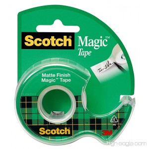 Scotch Magic Tape with Dispenser 3/4 x 650 Inches (122) - B00004YTJF