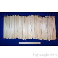 100 Popsicle Sticks Natural Wood Craft Sticks 4-1/2"x 3/8" Craft Sticks NEW - B01GQ8WE9E